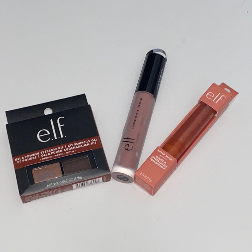 E.L.F. Makeup Lipstick, Eyebrow Kit